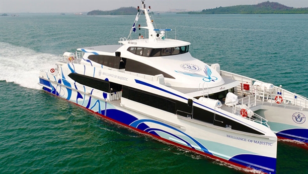 Majestic Ferries debuts new passenger ferry