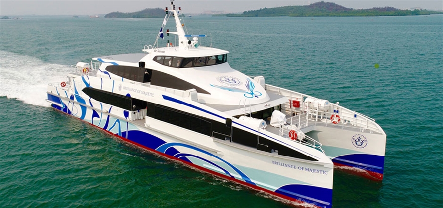 Majestic Ferries debuts new passenger ferry