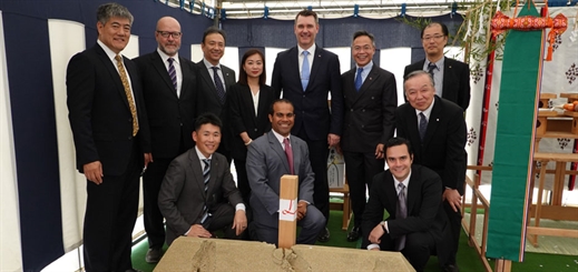 Carnival Corporation breaks ground on first cruise terminal in Japan