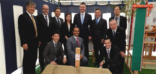 Carnival Corporation breaks ground on first cruise terminal in Japan