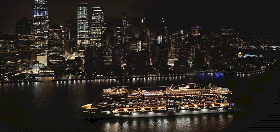 MSC Meraviglia becomes largest ship to dock in New York, US