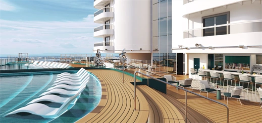 AD Associates to design interior and exterior spaces on MSC Seashore