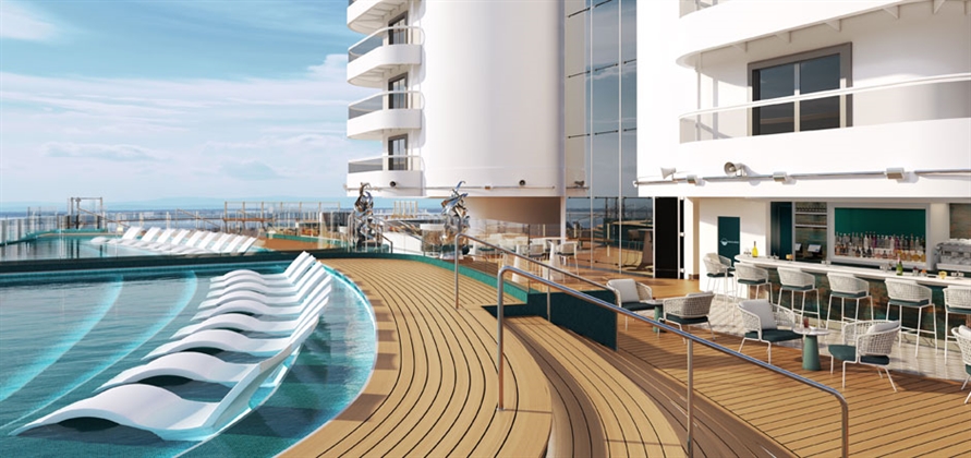 AD Associates to design interior and exterior spaces on MSC Seashore