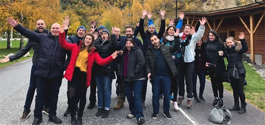 Cruise Norway hosts FAM trip to Norwegian fjords