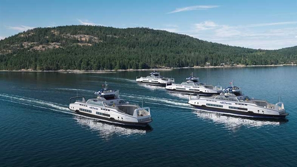 BC Ferries orders four more hybrid ferries from Damen Shipyards