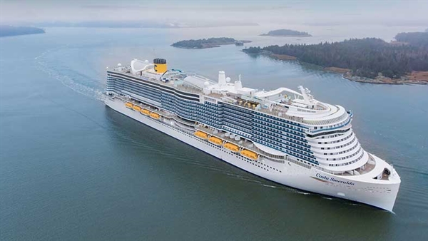 Costa Smeralda passes LNG propulsion tests