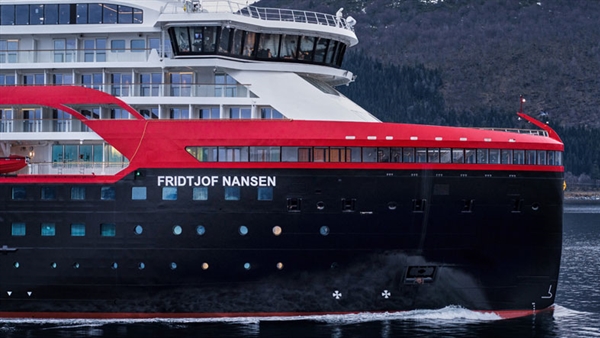 Hurtigruten's Fridtjof Nansen completes sea trials