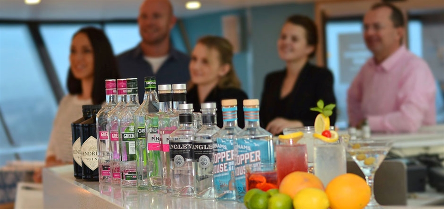 Fred. Olsen Cruise Lines to offer premium gin masterclasses