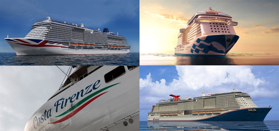 Four new Carnival Corporation ships to hit the waves in 2020