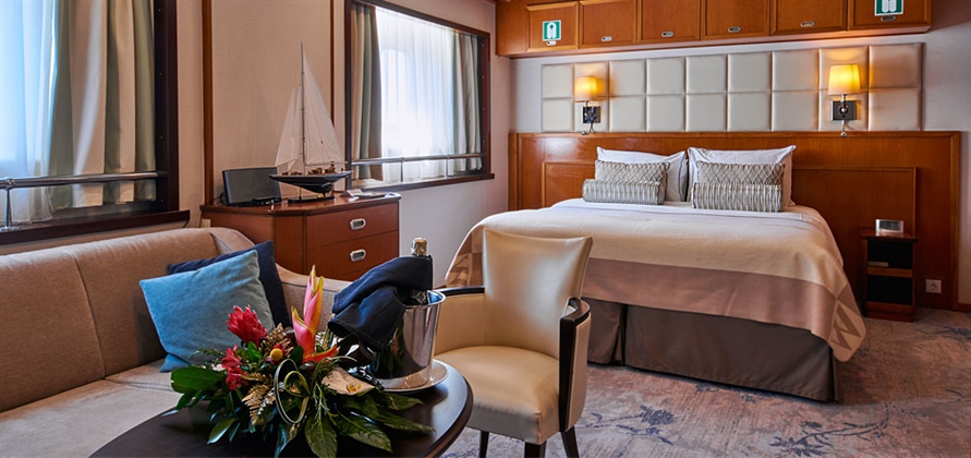 Windstar reveals first guest suite in the officers’ quarters