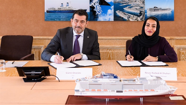 MSC Cruises and Abu Dhabi Ports sign berthing agreement