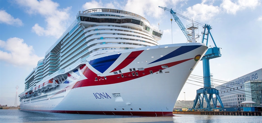 Iona Leaves Meyer Werft Shipyard For Sea Trials