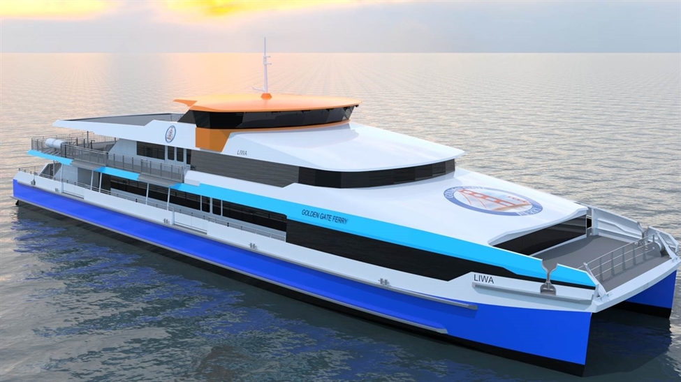 The 50-metre aluminium ferries will carry 500 passengers and accommodate 75 bicycles