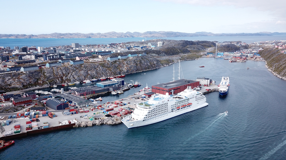 Virgin Voyages is set to visit Nuuk in Greenland (pictured) for the first time in 2026