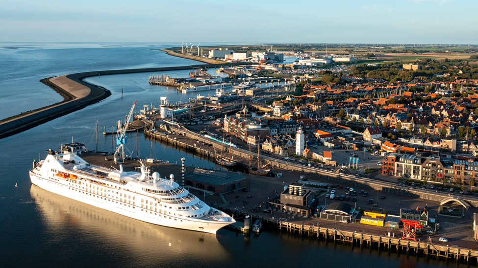 Windstar Cruises regularly calls at Harlingen in the Netherlands, which is an ideal port for small ships (Credit: Windstar Cruises)