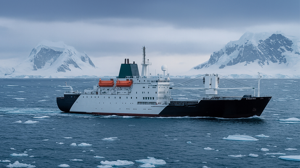 St Helena has spent decades sailing the Antarctic seas since its launch in 1989