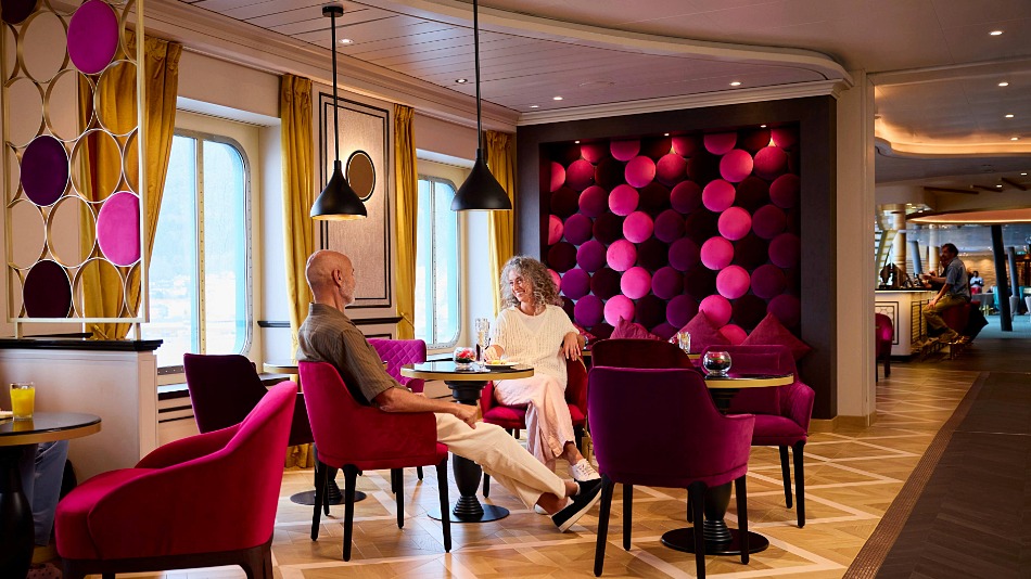 AIDAluna now features 10 restaurants and snack bars, including the French Kiss bistro (pictured)