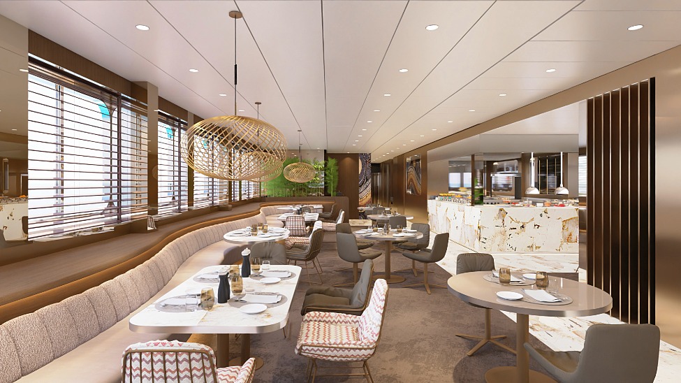 La Cucina restaurant onboard Emerald Kaia