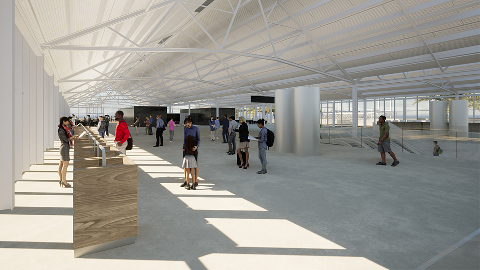 The new Las Palmas terminal in the Canary Islands will accommodate up to five ships and 12,000 passengers simultaneously