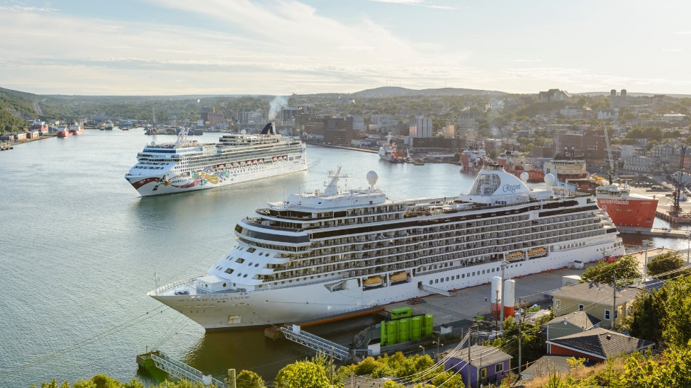 St. John’s is set to receive a record 13 expedition and luxury turnarounds – the highest figure recorded by the port (Photo: Cruise Atlantic Canada)