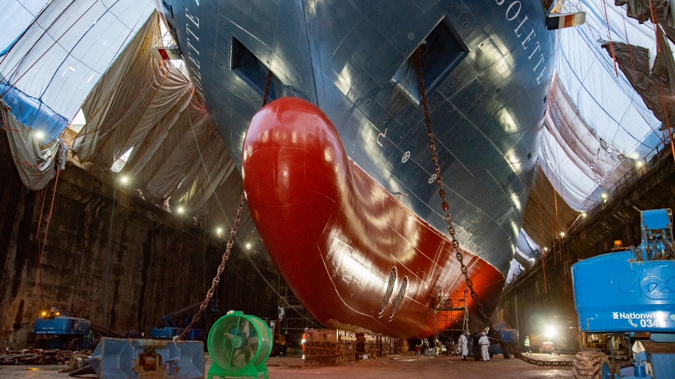 News, Building and Refurbishment, Fred. Olsen Cruise Lines, Bolette, A&P Falmouth 