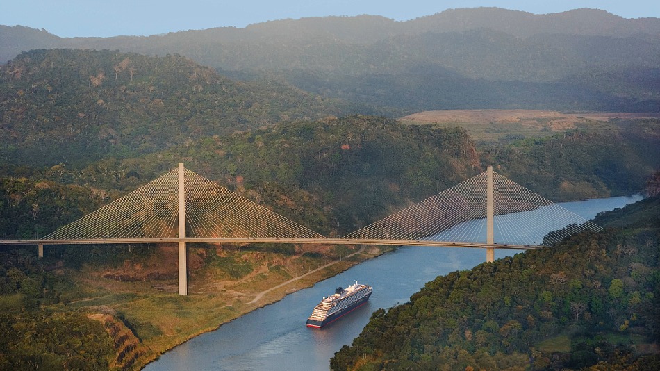 Explora I will sail through the Panama Canal on its journey to Miami 