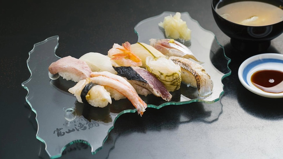 Toyama Bay is renowned as one of the best places in Japan to try fresh seafood, all of which is caught every day just minutes from the shore  