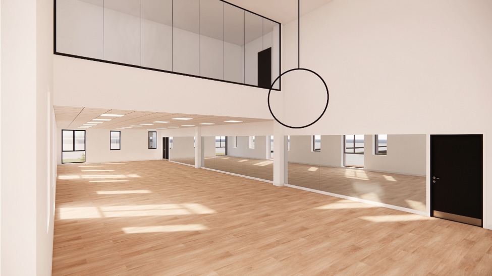 MSC Creative Studios will include a dedicated aerial rehearsal space, as well as dance and vocal studios