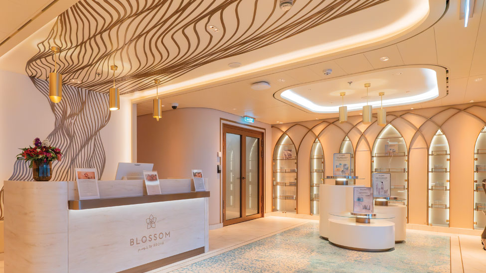 The Blossom Spa is just one of many luxury facilities onboard AROYA which is attracting both Saudi Arabian and international travellers