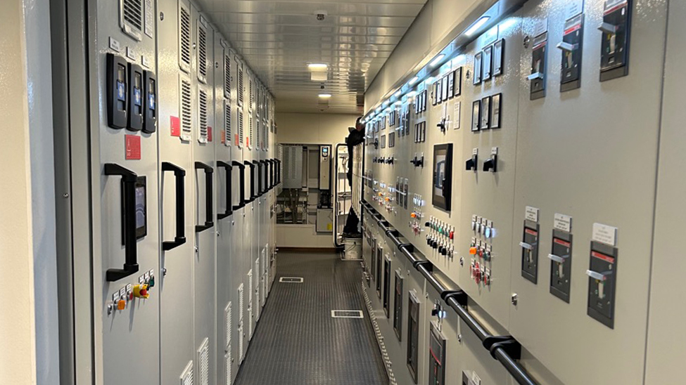 Modern engine rooms are high-tech and meticulously organised spaces (credit: KNUD E. HANSEN)
