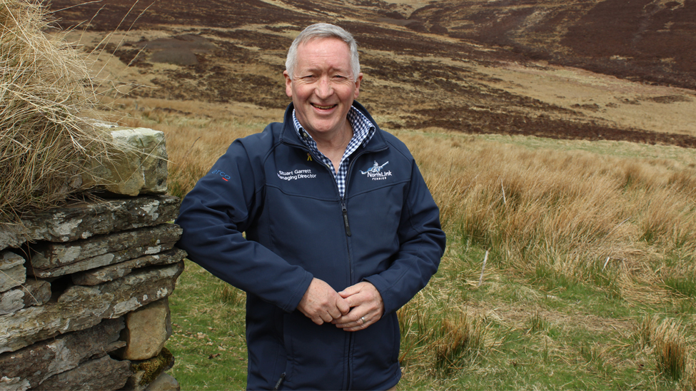 Stuart Garrett, managing director of NorthLink Ferries (Photo: NorthLink Ferries)