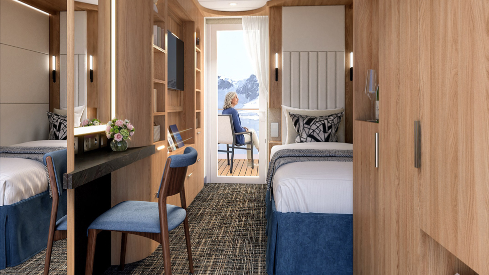 Holland America Line will expand accommodation options with new suite and stateroom categories