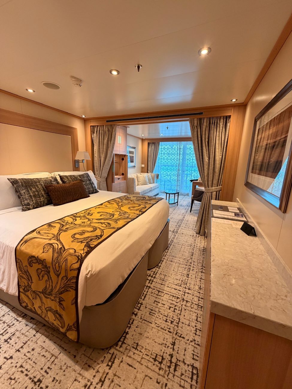 All suites onboard Seabourn Quest have been upgraded