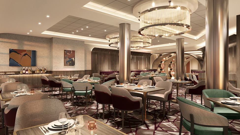 Fine Cut steakhouse onboard Celebrity Solstice (credit: BG Studio)