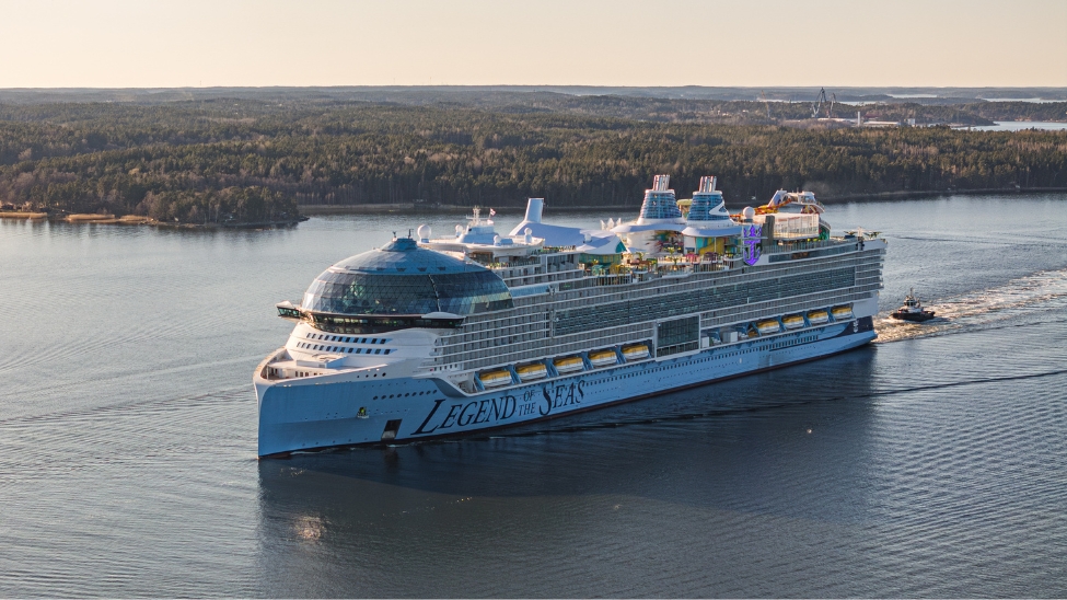 Legend of the Seas is the fourth Royal Caribbean ship powered by LNG (Photo: Royal Caribbean)