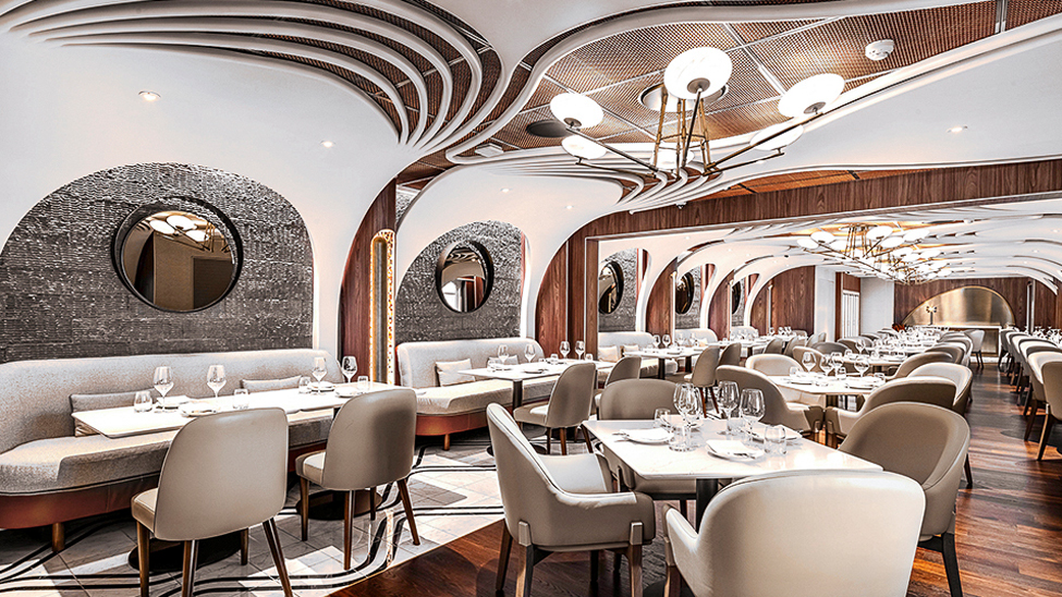 Studio DADA focused on the small details when designing spaces like Norwegian Prima’s Ondo By Scarpetta restaurant (Photo: Christian Santiago)