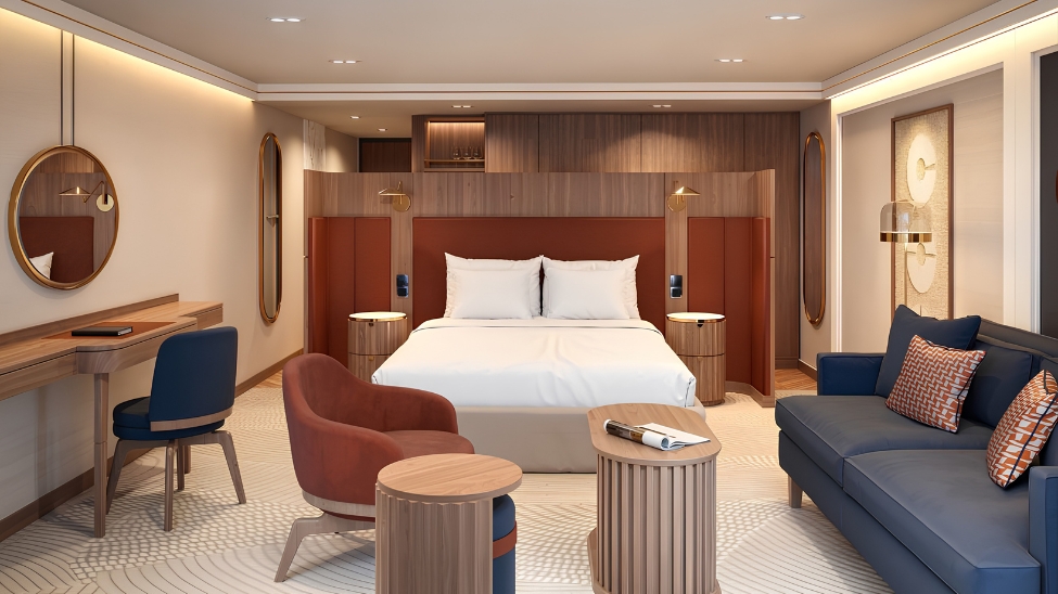98 staterooms and suites will be available onboard the vessel (Photo: AmaWaterways)