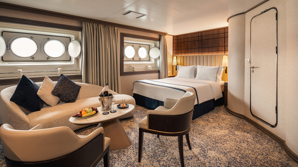 Windstar Cruises has enhanced the Owner’s Suite and other accommodation (Photo: Windstar Cruises)