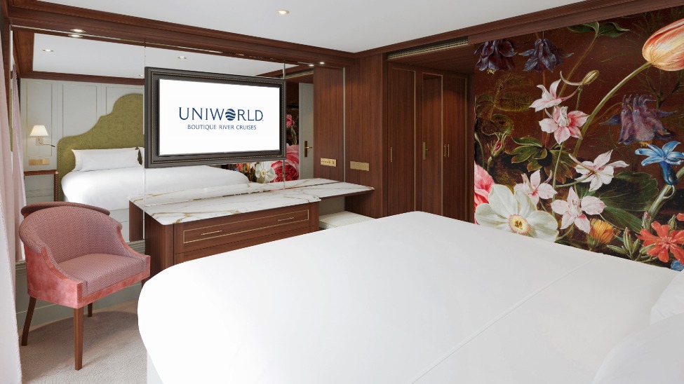  Inspiration was taken from paintings by Clara Peeters for S.S. Clara’s interiors (Photo: Uniworld Boutique River Cruises)