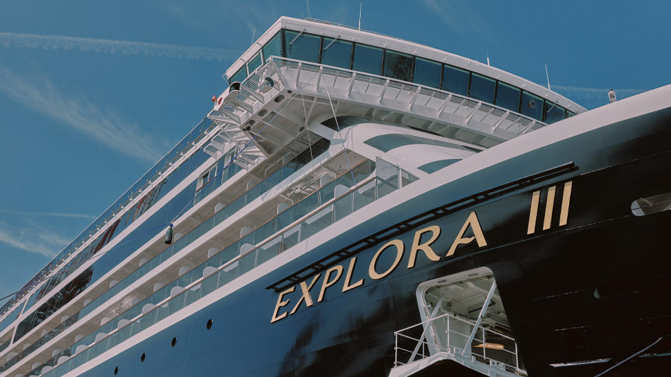 Explora III is longer than its predecessors and is the first in the fleet to be powered by LNG fuel (Photo: Explora Journeys)