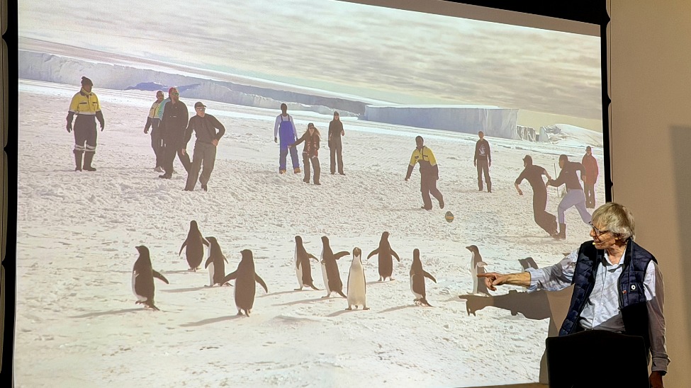 Mensun Bound closed day one with a passionate retelling of his role in the discovery of Sir Ernest Shackleton’s Endurance in 2022