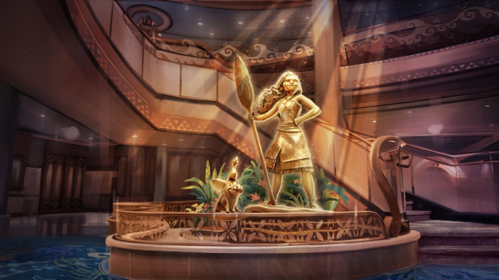 The ship will be themed around Disney characters who believe in themselves and their dreams (Photo: Disney Cruise Line)