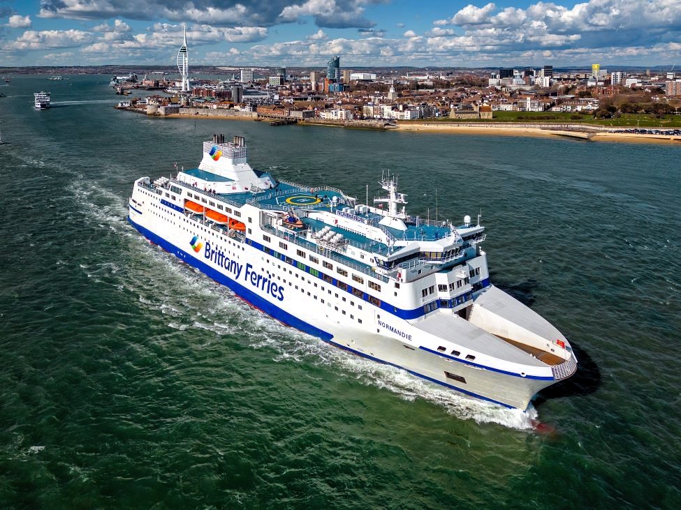Moment’s MOOD and MOOD TV platforms have been rolled out to Brittany Ferries vessels Saint-Malo and Guillaume de Normandie (Photo: Brittany Ferries)