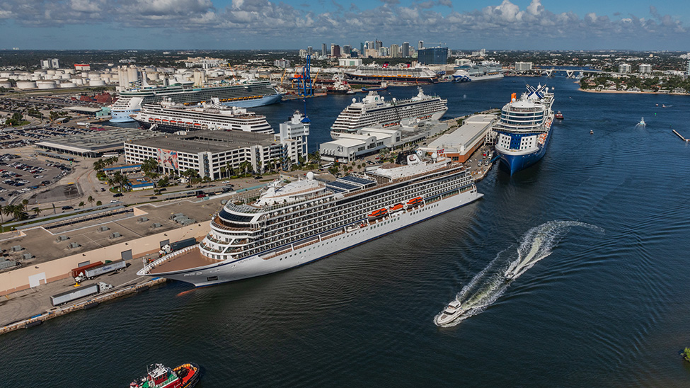 Port Everglades is upgrading facilities to accommodate future cruise vessels (Photo: Port Everglades)