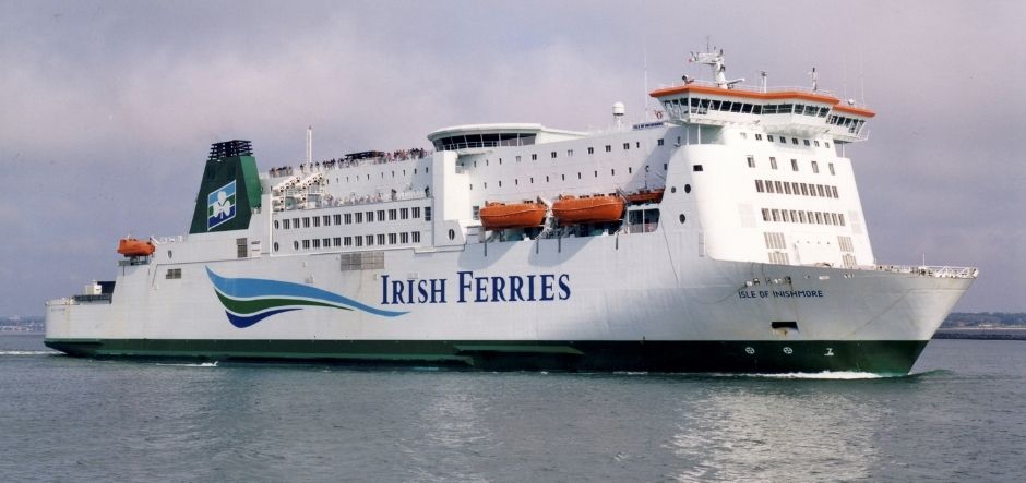 can you take dogs on the irish ferry