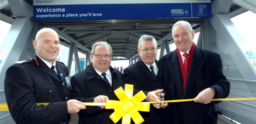 Liverpool landing stage open