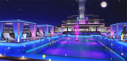 Night Lounge for Regal Princess
