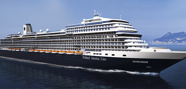 Koningsdam to sail in Med 