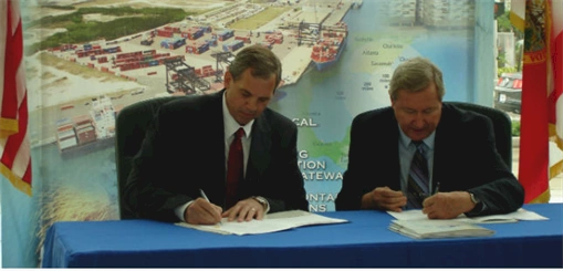 Tampa signs with oil firm