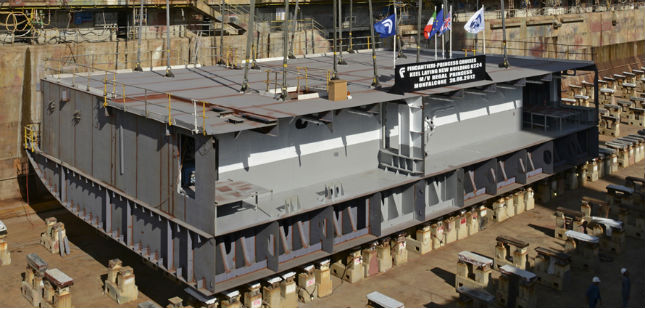 Keel laying for new Princess
